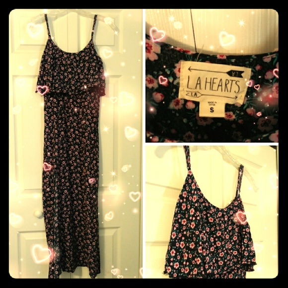 La Hearts Dresses & Skirts - 💗😍🌸L.A.Hearts maxi dress juniors small
